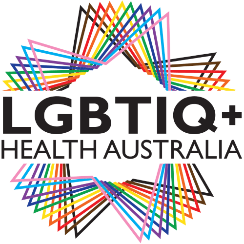 LGBTIA+ Health Australia logo