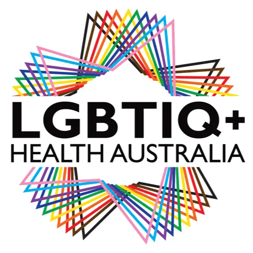 LGBTIA+ Health Australia logo