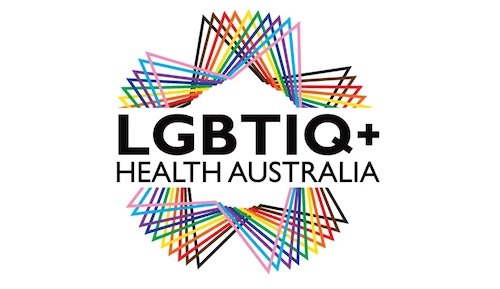 LGBTIA+ Health Australia logo